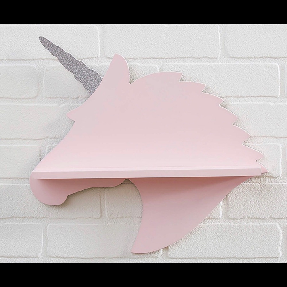 Kids Unicorn Wall Children’s Shelf Decor